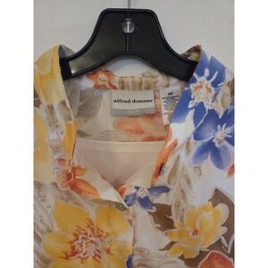 Alfred Dunner floral blouse-size 14P